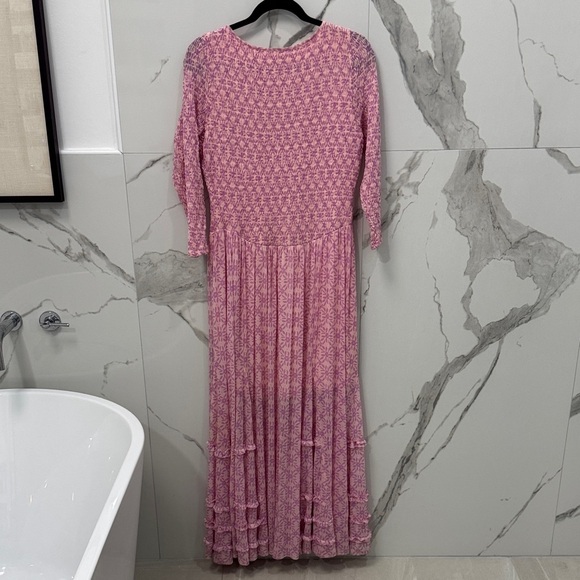 Free People Mauve Long Sleeve Dress - Picture 6 of 9